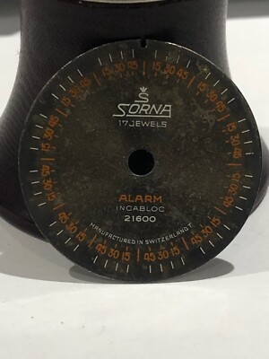 SORNA DIAL 17 JEWELS ALARM INCABLOC / G4929