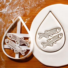 Zebrafish Cookie Cutter - laboratory scientist, biomedical researcher, genome