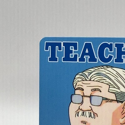 Slam Dunk Teacher Anzai TCG Vintage Card Shonen Jump Amada
