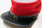 CIVIL WAR CSA CONFEDERATE ARTILLERY GREY WOOL KEPI FORAGE CAP HAT-LARGE — photo 4