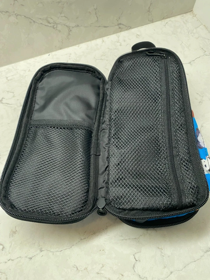 Estuche de lápices azul Fustylead lindo para perros organizador de papelería con cremallera estudiantes escolares Foto 4 de 4