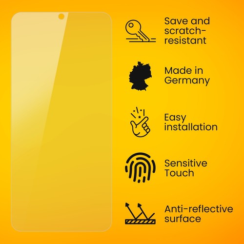 atFoliX 3x Screen Protection Film for OnePlus Nord CE4 Lite 5G matt&shockproof - Picture 3 of 8