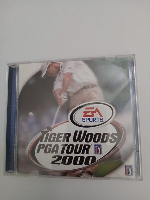 Easports Tiger Woods PGA Tour 2000.  2 Discs PC Computer Game