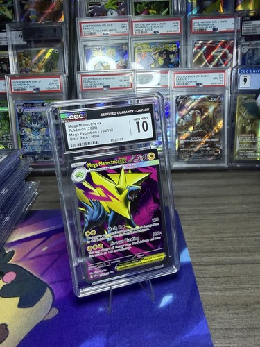 Mega Manectric ex graded CGC 10 for sale on eBay