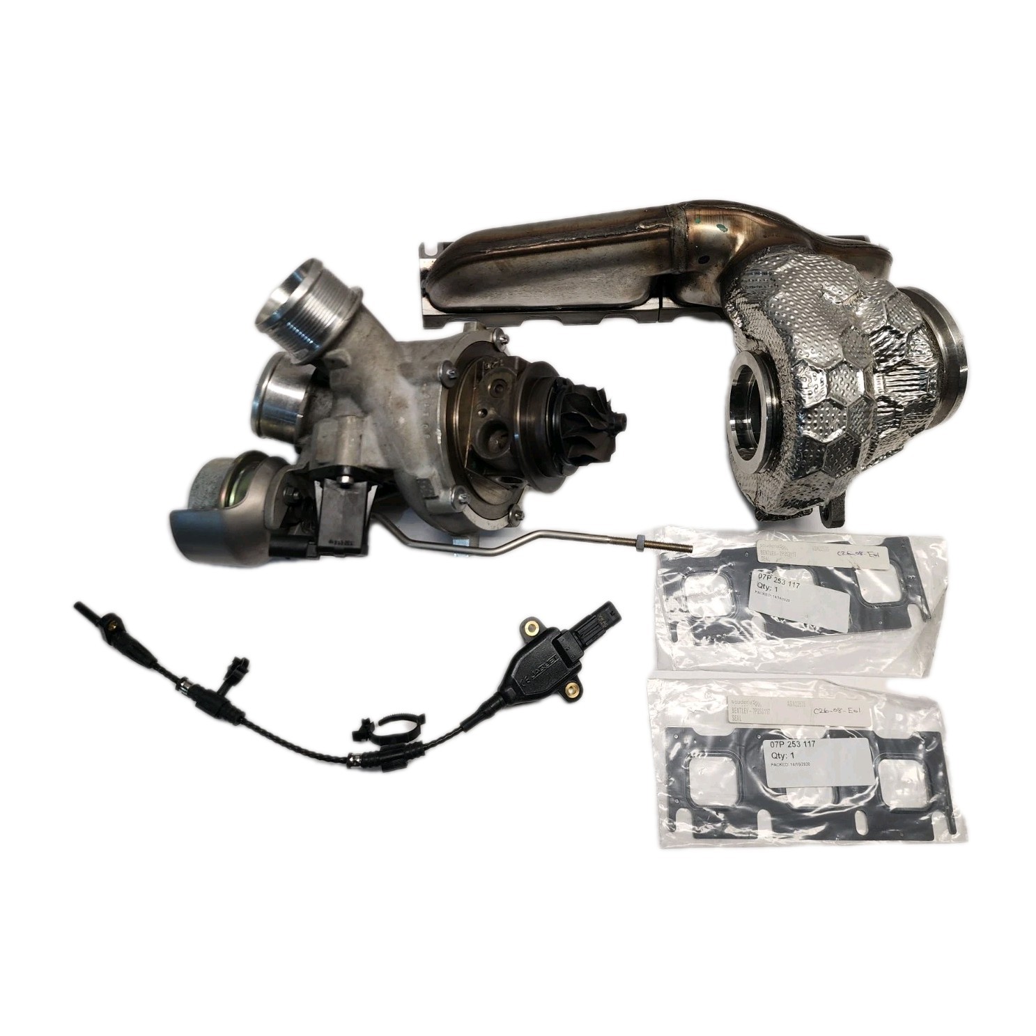 2015-2019 OEM BENTLEY BENTAYGA 6.0 W12 RH RIGHT TURBO TURBOCHARGER Kit 07P145721