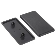 10Pcs Extruded End Cap Nylon 40x80mm 4080 Series European Black