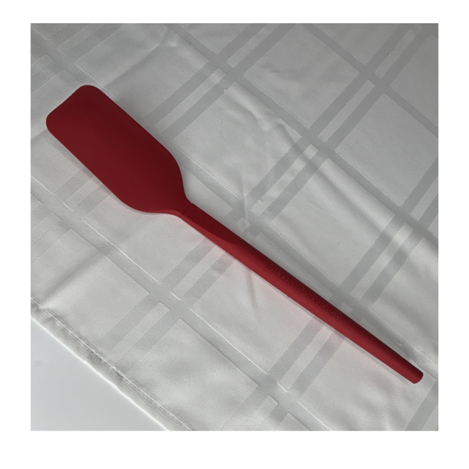 Williams-Sonoma Heat Resistant Red Silicone Spatula Cooking Utensil