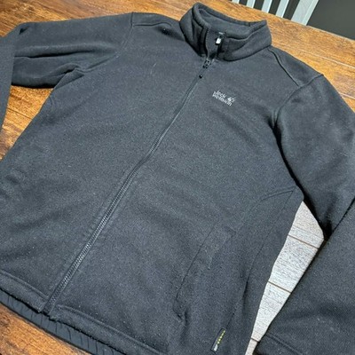 Jack Wolfskin Fleece Men s M Mens Charcoal Nanuk 200 Full Zip Jacket