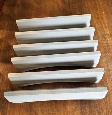 Disney Monorail Playset Custom 3-D Printed 6   Straight Track Pieces Set Of Six