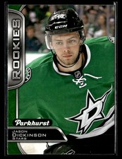 2016-17 Parkhurst #343 Jason Dickinson Rookie Card Dallas Stars