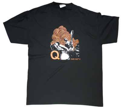 #ad Y2K 2002 Q And Not U Different Damage Tour Hardcore Emo Medium T Shirt $140.00