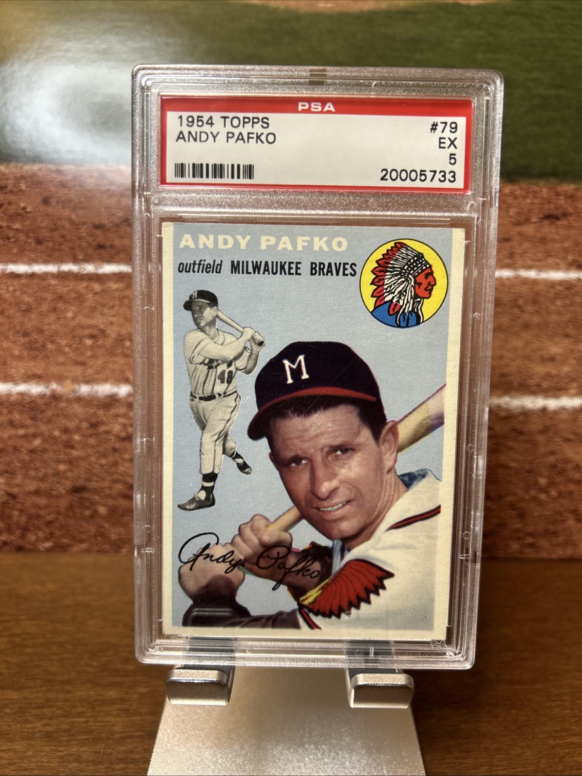 1954 Topps - Andy Pafko #79 PSA 5