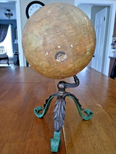 Antique John Wanamaker 8" Terrestrial Globe