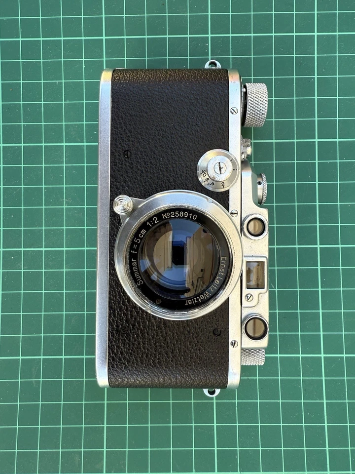 Leitz Leica IIIa RF Nr. 903364 Summar 5cm f2 258910 +Bolsa  jj163 - Imagen 3 de 4