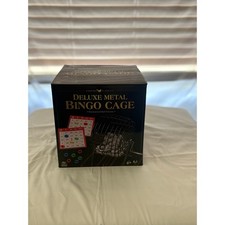 Cardinal Classics Deluxe Metal Bingo Cage Complete Family Board Game Set