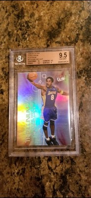 2000 Fleer Ultra Kobe Bryant Thrillinium Platinum /100 BGS 9.5 POP 4