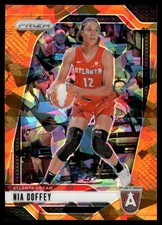 2024 Panini Prizm WNBA Ice Orange Prizms #71 Nia Coffey