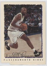 1994-95 Topps Magazine Insert Promo Sheet Singles Lionel Simmons #134 0it8