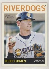 2013 Topps Heritage Minor League Edition Peter O'Brien #52 3d5