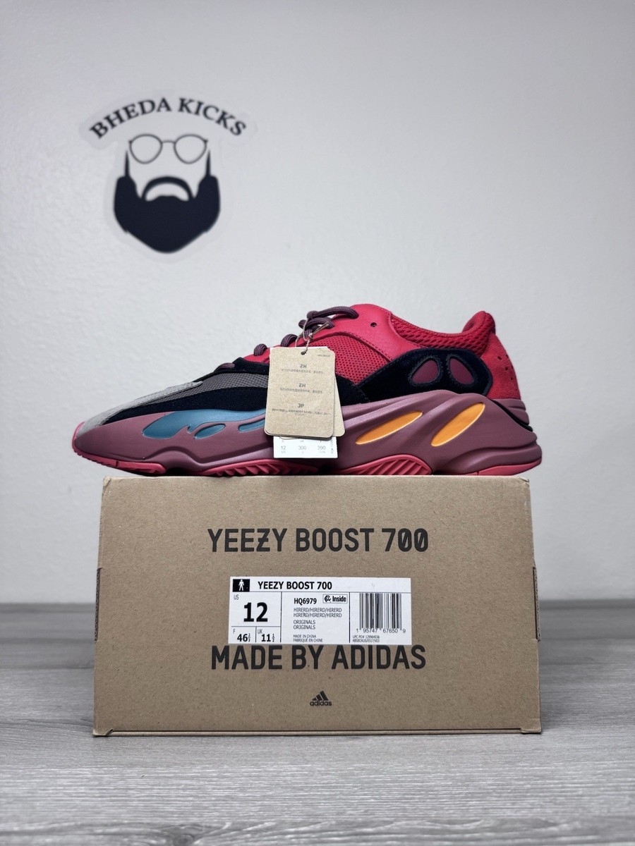 Size 12 - adidas Yeezy Boost 700 Hi-Res Red for sale online | eBay