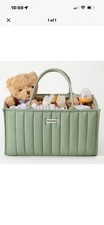 Blissful Diary Baby Diaper Caddy Organizer, Stylish Storage Basket for Newborn