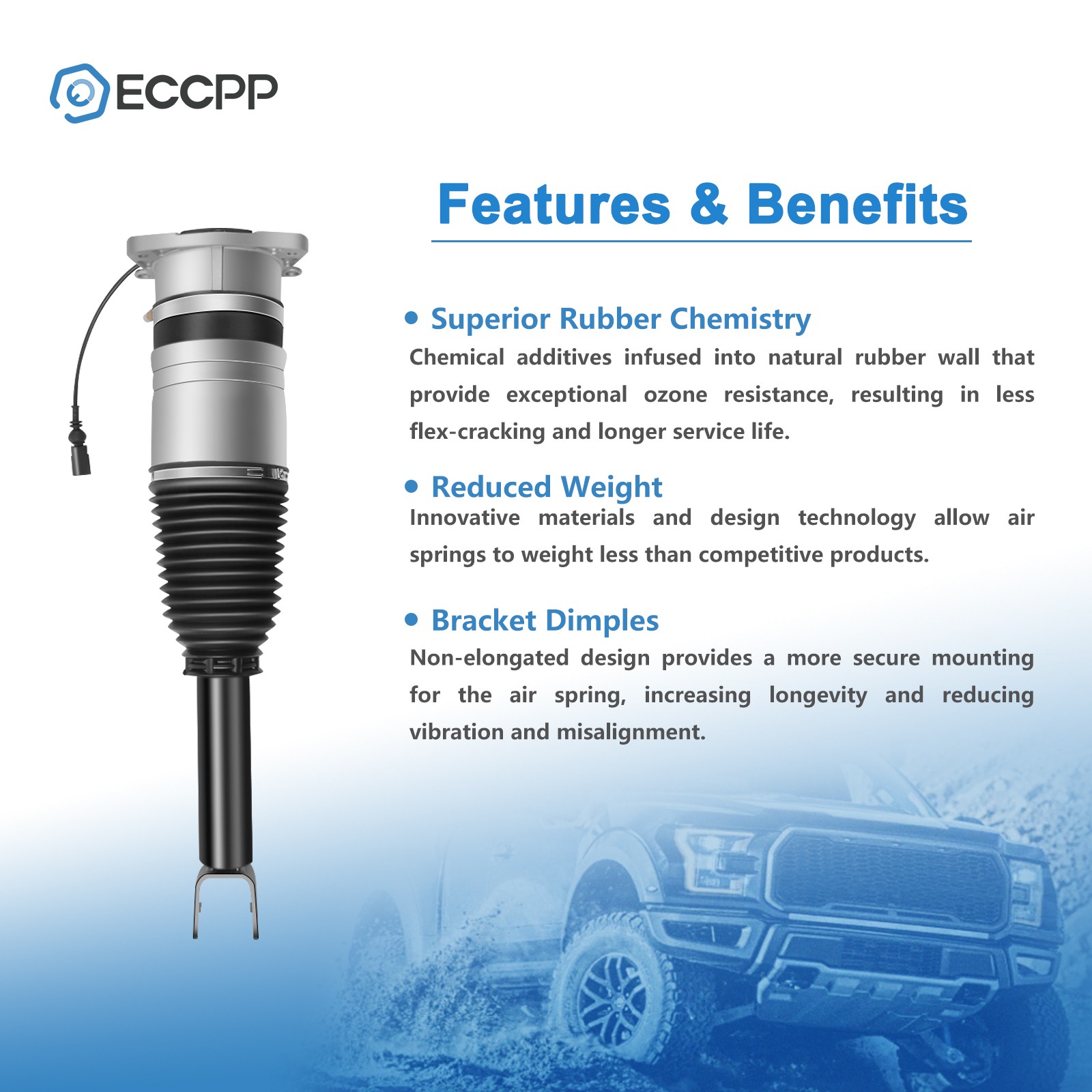 Bentley Continental GT REAR Air suspension strut