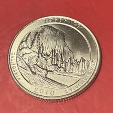 2010 D Yosemite National Park Quarter &bull; BU &bull; Buy 10 Get 40.% off &bull; #251206