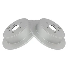 TRQ BRA77747 Disc Brake Rotors For Subaru WRX 2012-2014 Rear 26700AJ00A