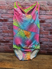 GK Elite Gymnastics Leotard Adult Medium AM Competition Dance Aerialist Costume