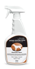 THORNELL Dog Odor-Off Pet Odor Eliminator Spray Bottle   Ready to Use Dog Car...