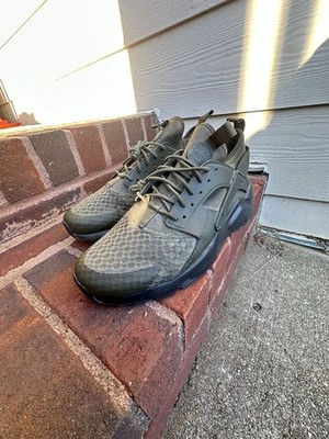 Size 9- Nike Air Huarache Run Ultra Medium Olive
