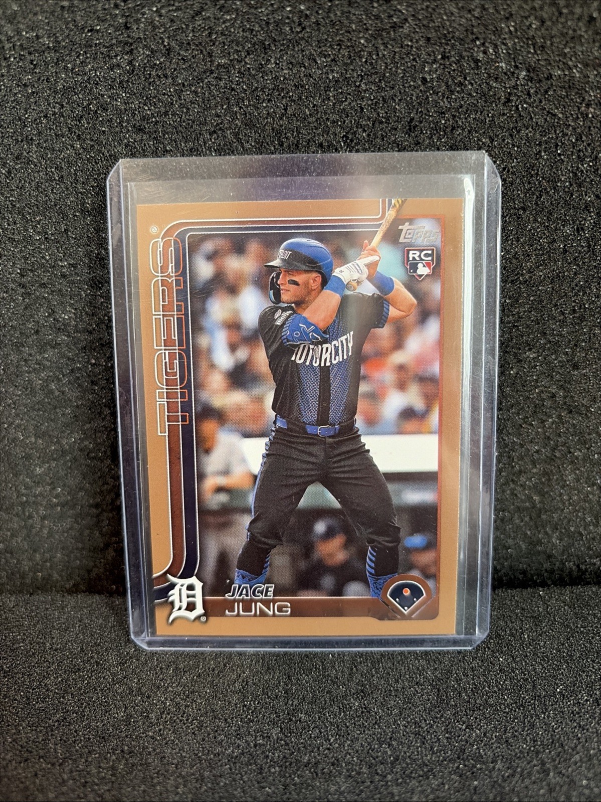 2025 Topps Series 1 - Jace Jung #80 Gold /2025 (RC)