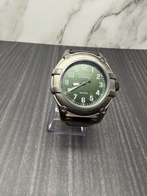 Men's Ridgeline Denali NRA Brown Leather Watch