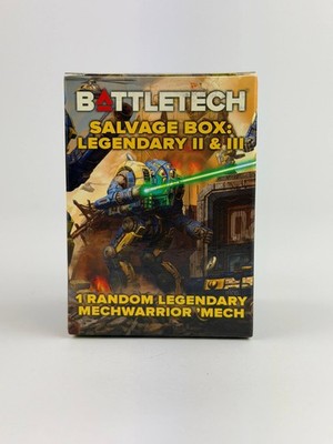 BattleTech Salvage Box Legendary II III Zufälliger Mech Warrior Figur