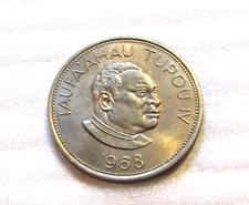 1968 Tonga 50 Seniti unc Coin Minted 25.000