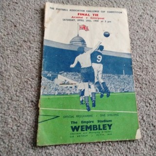 Arsenal v Liverpool FA Cup Final Football Programme 29/4/1950.