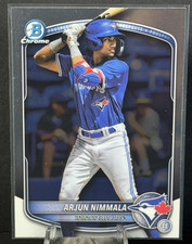 2025 Bowman Chrome - Prospects #BCP-228 - Arjun Nimmala - Toronto Blue Jays