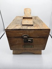Vintage Griffin Shinemaster Shoe Shine Box With Accessories And Key
