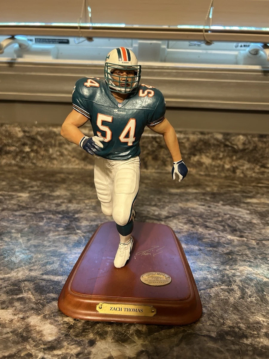 Zach Thomas Danbury Mint All-Star Figurine Statue NFL Miami