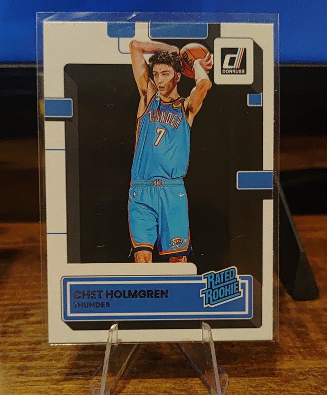 2022-23 Panini Donruss - Rated Rookie Chet Holmgren #202 (RC)