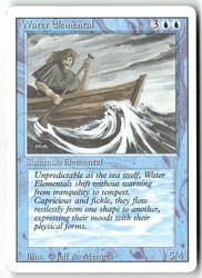 Water Elemental - Revised Edition (3ED) #92 Uncommon