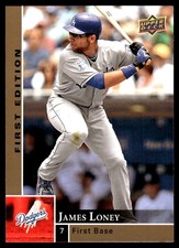 James Loney 2009 Upper Deck #152 Dodgers MLB READ FREE SHIPPING AutographDen