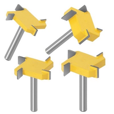 6mm Schaft Flush Trim Router Bit Straight Edge Slotting Fräser Hartmetall Holz