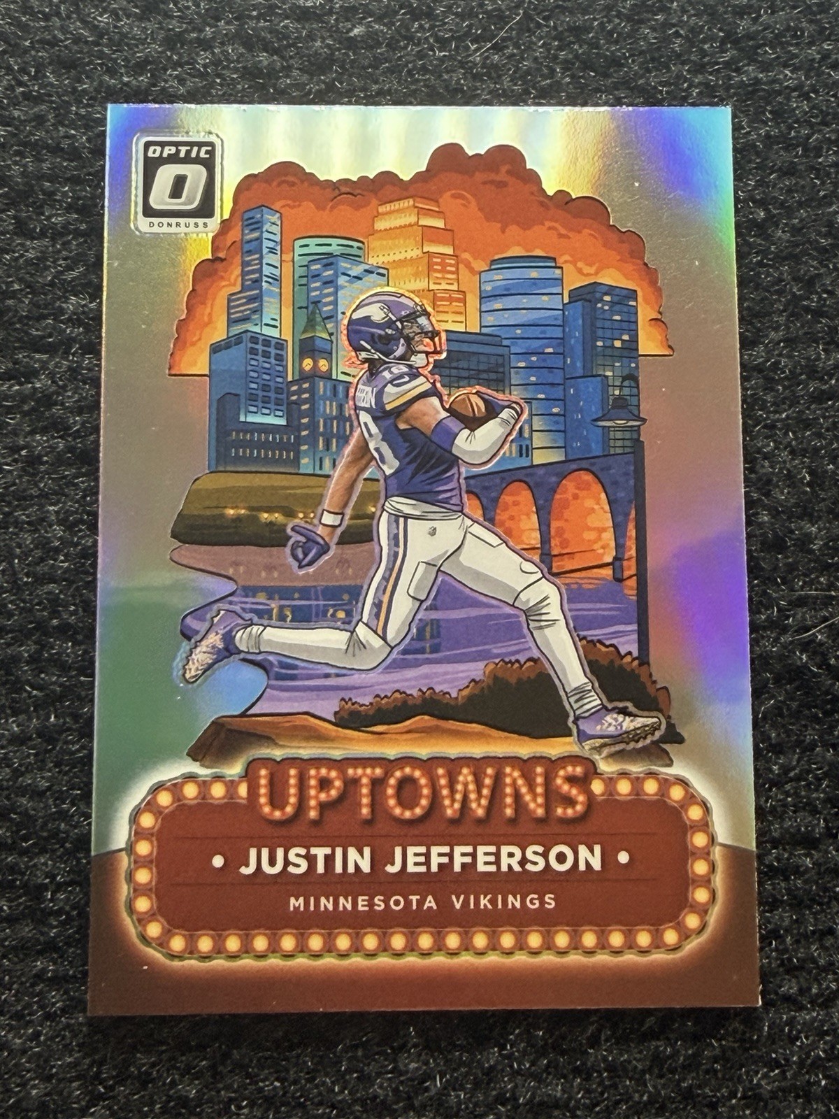 JUSTIN JEFFERSON 2024 Panini Donruss Optic Uptowns #19