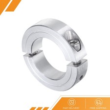 Double Split Shaft Collar - 1-3/8" Bore Aluminum Clamping Collar 2-1/4" OD
