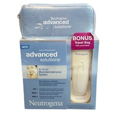 Neutrogena Advanced Solutions MicroDermabrasion Discontinued New WITH TRAVEL BAG