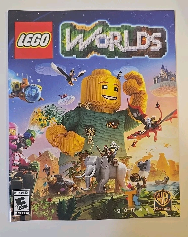 Lego Worlds (Sony Playstation 4, 2017) PS4 - Complete CIB - TESTED & Working ! - Image 3 of 3