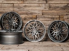 19 Zoll Alufelgen B2 f&uuml;r Mercedes C Klasse 203CL 203K W203 CLK 209 208 Grau