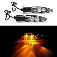 Motorcycle LED Turn Signals Indicators Front  Rear Turn Lights Replacement PPFA