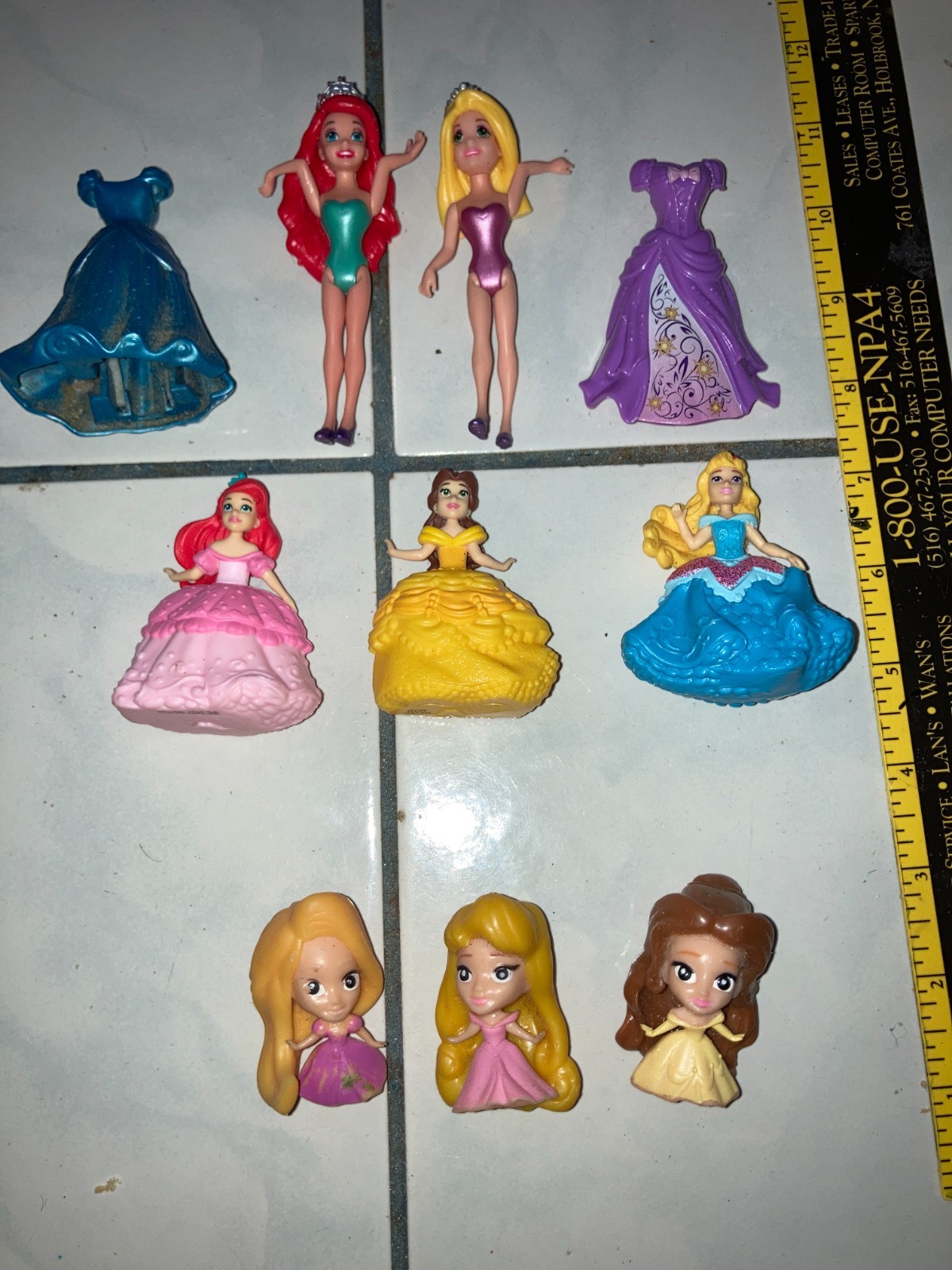 Fashems Figure Ariel Rapunzel Belle Aurora